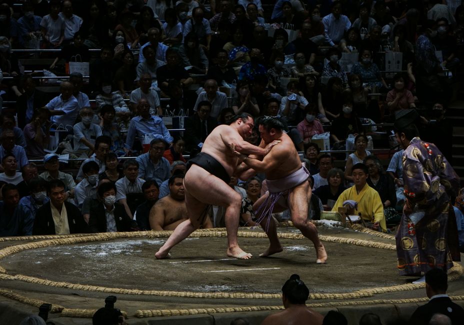 Sumo à Tokyo